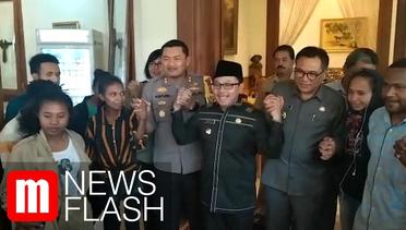 Wakil Walikota Malang Makan Siang Bareng Mahasiswa Papua