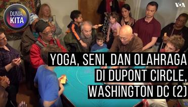 VOA Dunia Kita- Yoga, Seni, dan Olahraga di Dupont Circle, Washington DC (2)