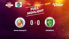 Semen Padang vs Persebaya Full Highlight | Shopee Liga 1