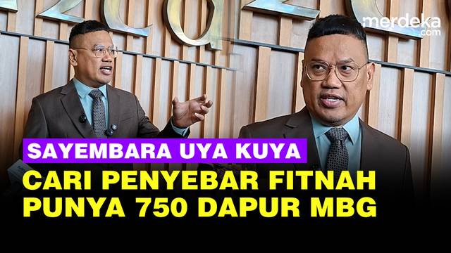 Uya Kuya Bikin Sayembara Cari Data Penyebar Fitnah Punya 750 Dapur MBG, Ini Hadiahnya