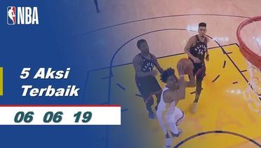 NBA I 5 Aksi Terbaik 6 Juni 2019