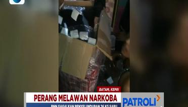 BNN Riau Gagalkan Penyelundupan Sabu dari Malaysia, 8 Orang Diamankan - Patroli