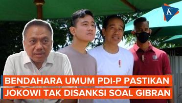 PDI-P Tak Sanksi Jokowi Usai Restui Gibran Jadi Cawapres
