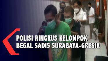 Jatanras Polrestabes Surabaya Ringkus Kelompok Begal Sadis