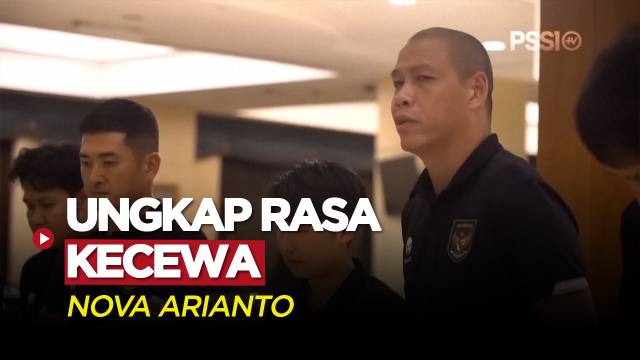 Nova Arianto Ungkapkan Rasa Kecewa Saat Indonesia Gagal Jadi Tuan Rumah Piala Dunia U-20 2023