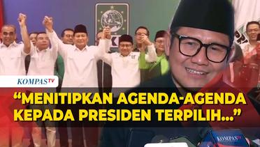 Cak Imin Titip Agenda Ini ke Prabowo saat Ditanya Peluang Gabung Koalisi
