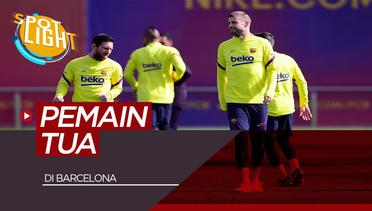 Gerard Pique, Lionel Messi dan Deretan Pemain Tua di Skuad Barcelona Musim Ini