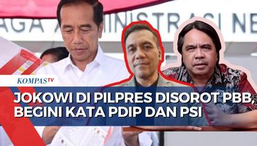 Netralitas jokowi di Pilpres Disorot, Politisi PDIP: Kritik PBB Menampar Demokrasi Indonesia