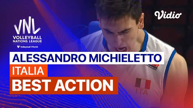 Best Action: Alessandro Michieletto | Men’s Volleyball Nations League 2024