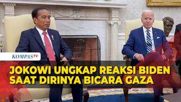 Jokowi Ungkap Reaksi Joe Biden saat Dirinya Bicara Agresi Israel di Gaza