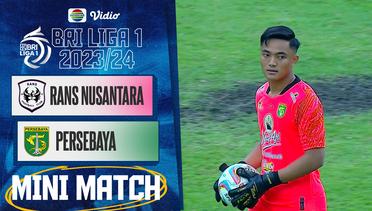 RANS Nusantara FC VS Persebaya Surabaya - Mini Match | BRI Liga 1 2023/24