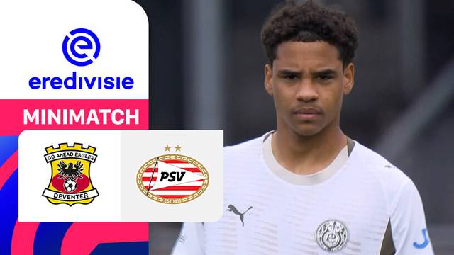 Go Ahead Eagles vs PSV - Mini Match | Eredivisie 2025/26