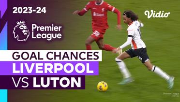 Peluang Gol | Liverpool vs Luton | Premier League 2023/24