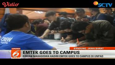 Antusiasme EMTEK Goes To Campus di Bandung - Liputan 6 Pagi