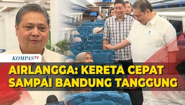 Airlangga Beberkan Rencana Rute Kereta Cepat Jakarta-Bandung hingga Surabaya