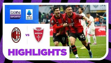 AC Milan vs Monza - Highlights | Serie A 2023/2024