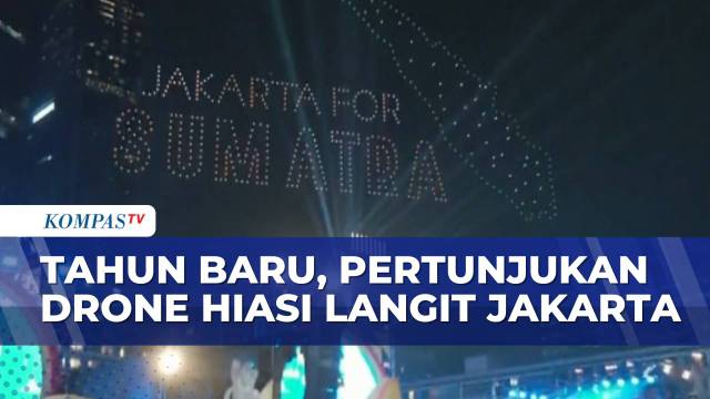 Tahun Baru 2026 Tanpa Kembang Api, Drone Show Penuh Empati di Bundaran HI | SAPA PAGI