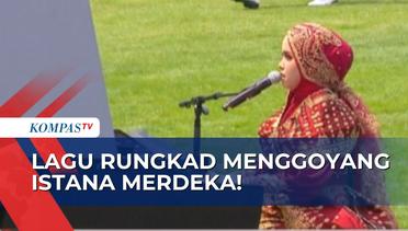 Tampil Dihadapan Jokowi, Putri Ariani Bawakan Lagu Rungkad di HUT ke-78 RI!