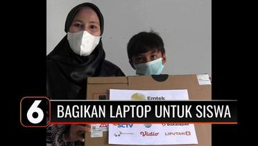 Beri Dukungan untuk Pendidikan, YPP dan Bukalapak Bagikan Laptop kepada Siswa | Liputan 6