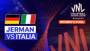 Jerman vs Italia - Full Match | Women's Volleyball Nations League 2024
