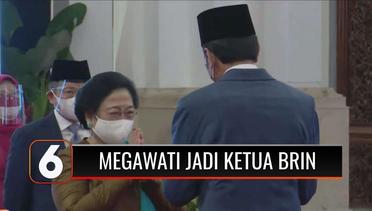 Presiden Jokowi Lantik Megawati Jadi Ketua Dewan Pengarah Badan Riset dan Inovasi | Liputan 6