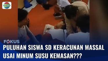 Minum Susu Kedalwuarsa, Puluhan Siswa SD di Bandung Alami Keracunan Massal | Fokus