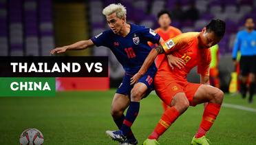 Highlights Piala Asia 2019, Thailand Vs China 1-2