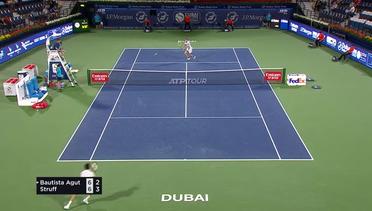 Match Highlight | Jan-Lennard Struff 2 vs 0 Roberto Bautista Agut | ATP Dubai Tennis Championships 2020