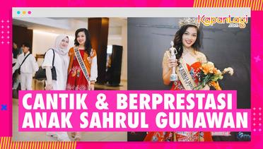Cantik & Berprestasi, Raihana Zemma Anak Sahrul Gunawan Jadi Runner Up 1 Kontes Kecantikan Remaja