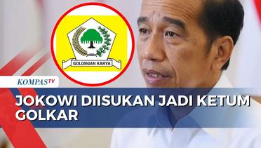 Langkah Besar, Presiden Jokowi Diisukan Jadi Ketum Partai Golkar
