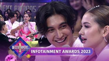 Kepo Banget!! Host Kulik Junior Robert & Sandrina Sampai Salting! | Infotainment Awards 2023