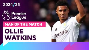 Aksi Ollie Watkins | Ipswich vs Aston Villa | Premier League 2024/25