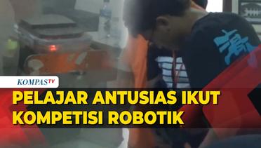 Keren! Pelajar hingga Mahasiswa Antusias Ikut Kompetisi Robotik Tingkat Nasional di Surabaya