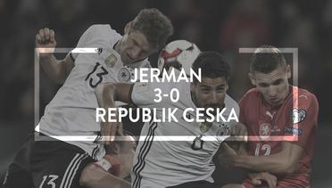 Jerman Vs Republik Ceska 3-0: Muller Sumbang 2 Gol, Jerman Bungkam Ceska