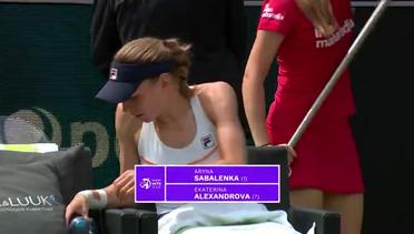 Match Highlights | Ekaterina Alexandrova vs Aryna Sabalenka | WTA Libema Open 2022