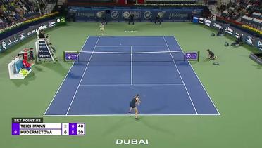 Match Highlights | Veronika Kudermetova vs Jil Teichmann | WTA Dubai Duty Free Tennis Championships 2022
