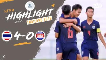 Full Highlight - Thailand 4 vs 0 Kamboja | Piala AFF U-15 2019