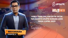 Liputan6 Update: Viral Video Erupsi Gunung Gede 2 April 2025, Ini Faktanya