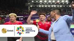LUAR BIASA!! Kevin Sanjaya dan Marcus Gideon Melesat ke Babak Final Badminton Ganda Putra