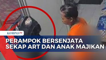 Perampok Bersenjata Sekap ART dan Anak Pemilik Rumah di Palembang