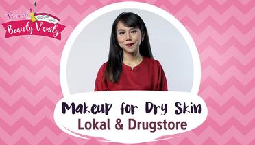 Makeup Untuk Kulit Kering & Mata Panda | Drugstore & Lokal