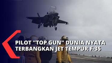 Wow! Tengok Aksi Pilot Top Gun di Dunia Nyata Terbangkan Jet Tempur F-35