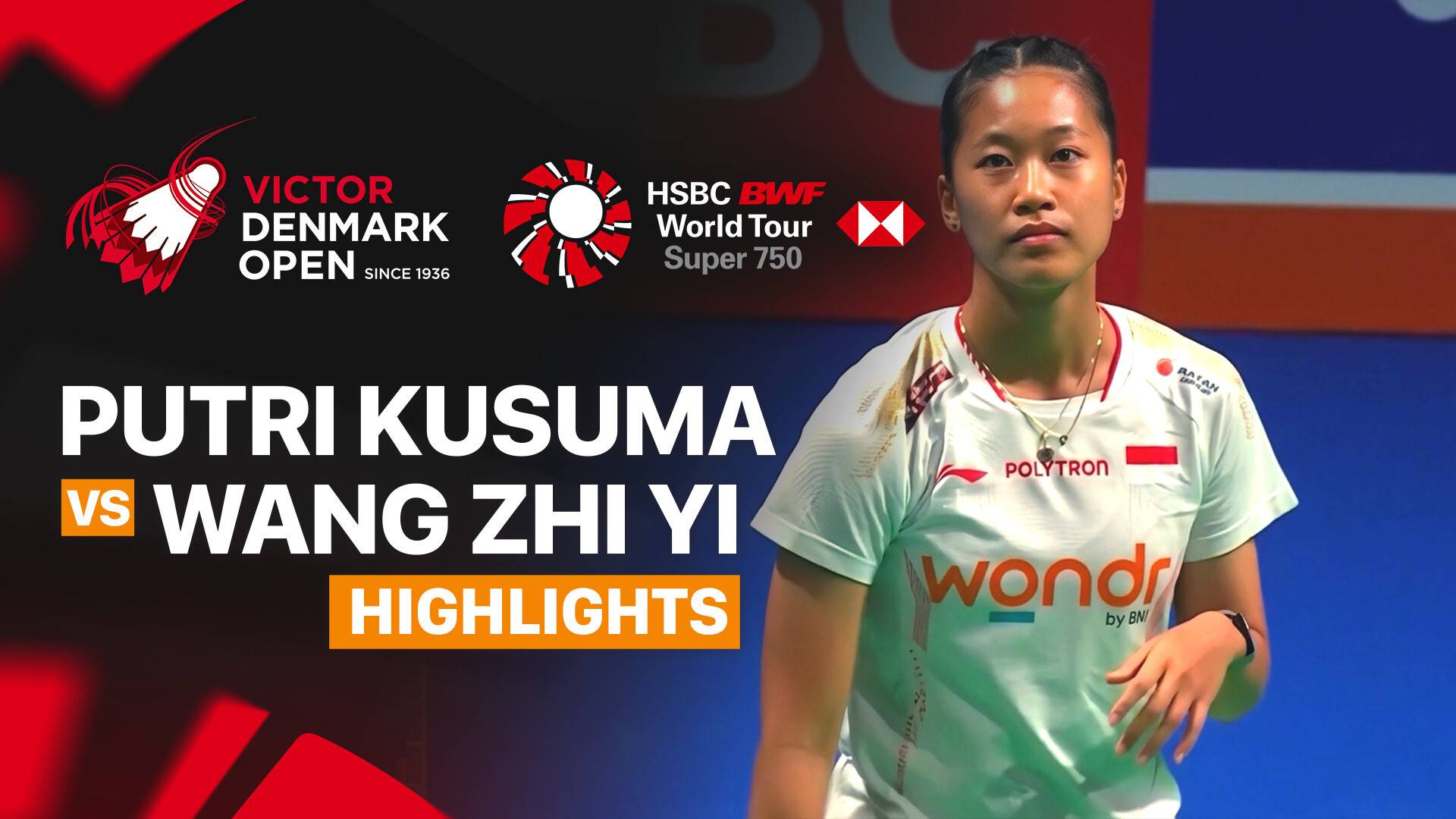 Putri Kusuma Wardani (INA) vs Wang Zhi Yi (CHN) - Women's Singles Quarterfinals | VICTOR Denmark Open 2026