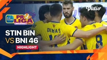 Highlights | Jakarta STIN BIN vs Jakarta BNI 46 | PLN Mobile Proliga Putra 2023