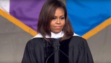 Pidato Michelle Obama di Kampus New York, Puji Keragaman AS