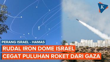 Iron Dome Israel Kembali Cegat Roket yang Ditembakan dari Gaza