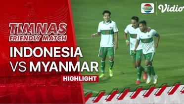 Highlights - Indonesia VS Myanmar | Timnas Match Day