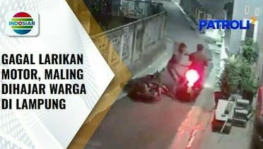 Gagal Larikan Motor, Maling Dihajar Warga di Lampung | Patroli