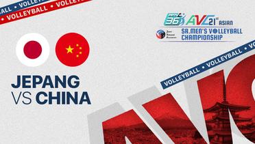 Full Match: Jepang vs China | Asian Men's Volleyball  Championship 2021