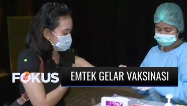 Emtek Menggelar Vaksinasi Gotong Royong untuk 3 Ribu Karyawannya | Fokus